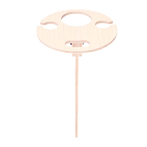 Kikumi Weintisch Im Freien, Picknick, Faltbar, Picknicktisch, Holz, Mini-Klapptisch, Kleiner Strandtisch, Tragbarer Weintisch Im Freien mit Faltbarem für Weinglashalter Im Freien, von Kikumi