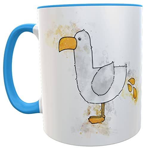 Kilala Möwe Tasse für Ostsee- und Nordseeliebhaber Geschenk Geburtstag Freunde Kollegen von Kilala