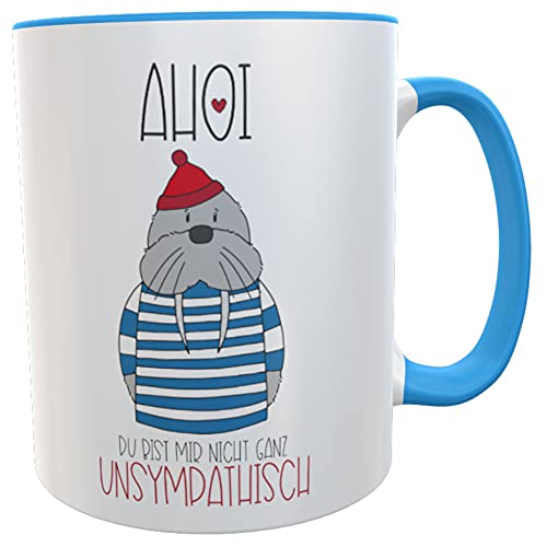 Kilala Tasse für Ostsee- und Nordseeliebhaber Moin Geschenk Geburtstag Freunde Kollegen von Kilala