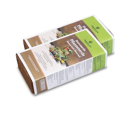 Kildwick Humuserde/Kokosziegel 2 x 650 g / 18 Liter von Kildwick Compost Toilets