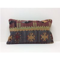 Kissen, Kissenbezüge, 50x30cm, Sofa Kissenbezug, Sofakissen, Boho Kissen, 20"x12", Handgewebt, Wollkissenbezug von KilimSan