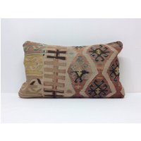 Kissen, Kissenbezüge, 50x30cm, Sofa Kissenbezug, Sofakissen, Boho Kissen, 20"x12", Handgewebt, Wollkissenbezug von KilimSan