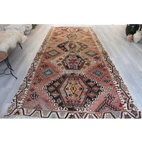 5'6"x13'6" Ft Vintage Kilim, Breiter Kelim Läufer, Van Kilim Teppich, Ethno Großer Boho Läufer/N-823 von KilimToGo