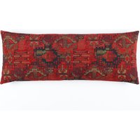 Kelim Kissenbezug F02 Türkisch Marokkanisch Persisch Boho Südwestlicher Teppich Lendenkissenbezug 12x30 12x36 14x36 12x24 14x48 von Kilimikea