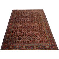 Antiker Teppich 6, 9x4, 7 Ft Vintage Teppich, Oushak Boho Handgemachter Dekor, Indor Gästezimmer Mh-68 von KilimrugsArtStore