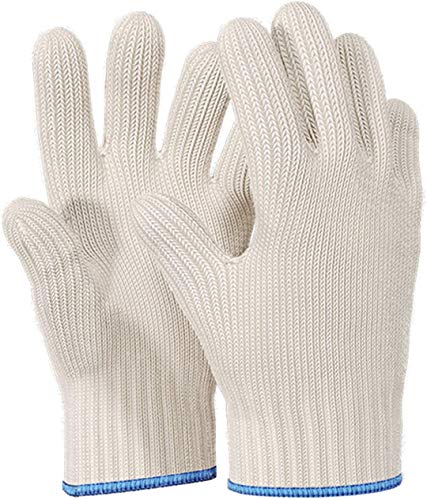 Killer's Instinct Outdoors 1pair Heat Resistant Gloves Oven Gloves Heat Resistant With Fingers Oven Mitts Kitchen Pot Holders Cotton Gloves Kitchen Gloves Double Oven Mitt Set Oven Gloves With Fingers von Killer's Instinct Outdoors