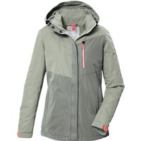 Killtec Funktionsjacke "KOS 366 WMN JCKT" Wasser- und winddichte Damenjacke, abnehmbare Kapuze, PFAS-frei von Killtec