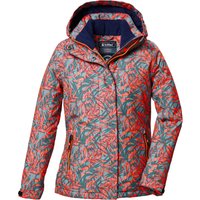 Killtec Funktionsjacke "KOW 355 GRLS JCKT" Wasserdichte Mädchenjacke mit Kapuze, Schneefang und Fleece von Killtec