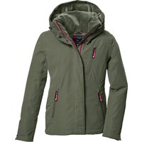 Killtec Funktionsjacke "KOW 356 GRLS JCKT" Wasserdichte Mädchenjacke mit Kapuze, verstellbare Bündchen von Killtec