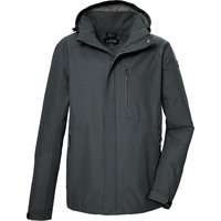 Killtec Outdoorjacke "KOS 256 MN JCKT" Wasser- und winddichte Herrenjacke, atmungsaktiv, abnehmbare Kapuze von Killtec