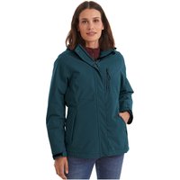 Killtec Outdoorjacke "KOW 140 WMN JCKT" Wasserdichte Damenjacke, atmungsaktiv, abnehmbare Kapuze von Killtec