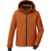 Killtec Skijacke "KSW 202 BYS SKI JCKT" Wasserdichte Kinder-Skijacke mit verstellbarer Kapuze und Schneefang von Killtec