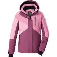 Killtec Skijacke "KSW 209 GRLS SKI JCKT", Mädchen-Skijacke: wasserdicht, atmungsaktiv, Colourblock-Design von Killtec