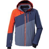 Killtec Skijacke "KSW 32 MN SKI JCKT" Wasserdichte, atmungsaktive Skijacke mit abnehmbarer Kapuze von Killtec