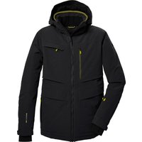 Killtec Skijacke "KSW 43 MN SKI JCKT", Wasserdichte, atmungsaktive Herrenjacke mit abnehmbarer Kapuze von Killtec