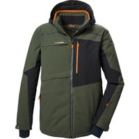 Killtec Skijacke "KSW 71 MN SKI JCKT" Wasserdichte, atmungsaktive Skijacke mit abnehmbarer Kapuze von Killtec