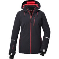 Killtec Skijacke "KSW 81 WMN SKI JCKT", Wasserdichte, atmungsaktive Winterjacke mit abnehmbarer Kapuze von Killtec