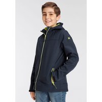 Killtec Softshelljacke "BYS SFTSHLL JCKT OT" 1 Stk. tlg. mit Kapuze Übergangsjacke, Wasserabweisend & Windabweisend, für Kinder von Killtec