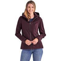 Killtec Softshelljacke "Damen Softshelljacke" Wasserabweisende, winddichte Softshelljacke mit abnehmbarer Kapuze von Killtec