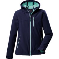 Killtec Softshelljacke "Girls Softshelljacke" Wasserabweisend, verstellbare Kapuze u Ärmel, Fleece-Innenfutter von Killtec