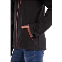 Killtec Softshelljacke "Girls Softshelljacke" Wasserabweisend, verstellbare Kapuze u Ärmel, Fleece-Innenfutter von Killtec