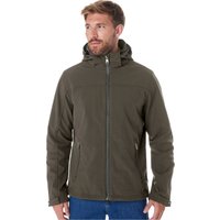 Killtec Softshelljacke "Herren Softshelljacke" Wasserabweisende Softshelljacke mit Fleece, abnehmbarer Kapuze von Killtec