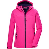 Killtec Softshelljacke "KOS 145 GRLS SFTSHLL JCKT" Wind- und wasserabweisende Mädchenjacke, atmungsaktiver Mesh-Einsatz von Killtec