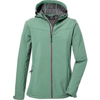 Killtec Softshelljacke "KOS 179 WMN SFTSHLL JCKT 2" Wind- und wasserabweisende Damen-Softshelljacke, individuell anpassbar von Killtec