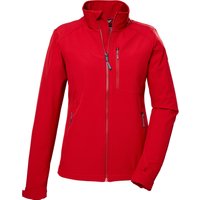 Killtec Softshelljacke "KOS 264 WMN SFTSHLL JCKT", Wasser- und windabweisende Damenjacke mit verstellbaren Bündchen von Killtec