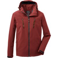 Killtec Softshelljacke "KOW 163 MN SFTSHLL JCKT", Wasserdichte Softshelljacke, abnehmbare Kapuze, Fleece-Futter von Killtec