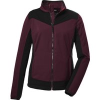 Killtec Softshelljacke "KOW 29 WMN SFTSHLL JCKT" Wasser- und windabweisende Softshelljacke mit Colourblock Design von Killtec