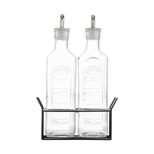 Kilner 0025.028 Menage, Glas, 600 milliliters, Schwarz-Transparent von Kilner