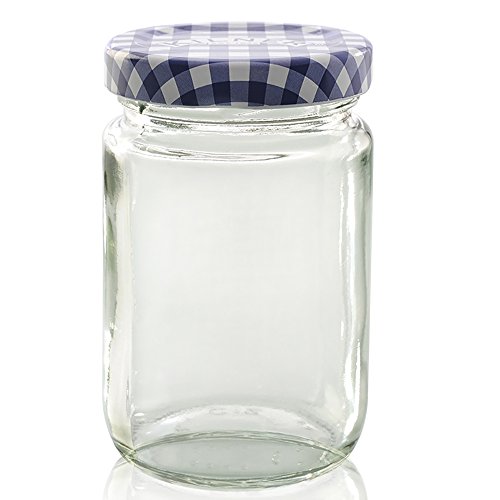 Kilner 0025.572 Rundes Drehverschluss, 93 ml Einkochglas, Glas, 93 milliliters, transparent von Kilner