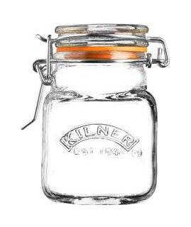 Kilner Bügelglas 0,07 l transparent von Kilner