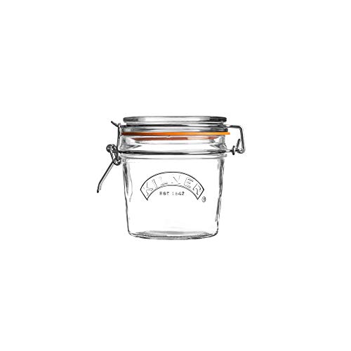 Kilner 0025.495 Rundes Bügelverschluss Glas, 350 ml Einkochglas, 350 milliliters, transparent von Kilner