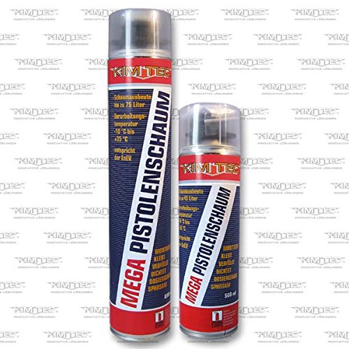 KIM-TEC 1 Komp. PUR-Pistolenschaum MEGA (560ml) von Axppin