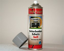 KIM-TEC Unterboden- Schutz Spray überlackierbar 500ml Farbe: Grau von Kim Tec