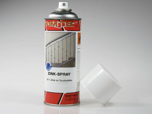 Zinkspray Grundierung Rostschutz 92% reines Zink Zinkfarbe Spray TOP QUALITÄT von Kim Tec