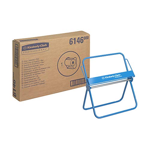 Kimberly-Clark Professional wandmontierter Spender für Großrollen 6146 - Blau von Kimberly-Clark Professional