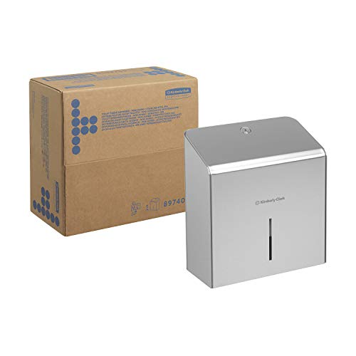 Kimberly-Clark Professional Spender für Toilettenpapierrollen (Artikelnummer 8974) - Edelstahl von Kimberly-Clark Professional