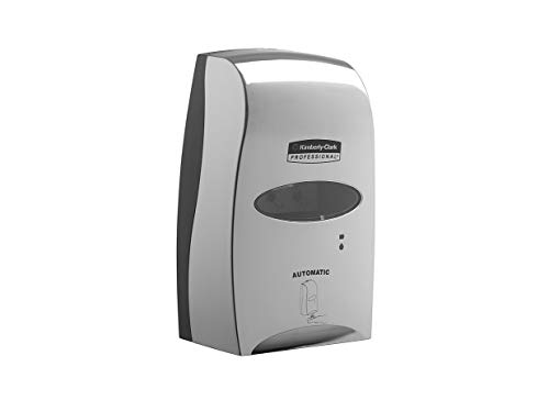 Kimberly-Clark Professional berührungsfreier automatischer Seifenspender 11329 – 1 x Spender für Handdesinfektionsmittel, Chrom (geeignet für 1,2 L Kassetten) von Kimberly Clark Professional