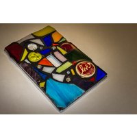 Mosaik-Lichtschalterplattenabdeckung Im Regenbogen-Farbmix - Sunichlas Mischtechnik Einfach, Doppelt, Dreifach, Steckdose Oder Dekor Gfci Unikat von KimberlyMoon