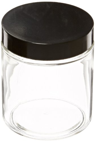 KIMBLE 5410458 C-23 Glas Kaffebecher gerade Jar mit GAP, Tinfoil rutschsicher, transparent, 125 ml Fassungsvermögen (Fall von 144) von Kimble