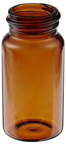 KIMBLE Borosilikat Glas amber Gewinde Probe Flakon OHNE Drehverschluss, 5 Drams Capacity, bernsteinfarben, 200 von Kimble