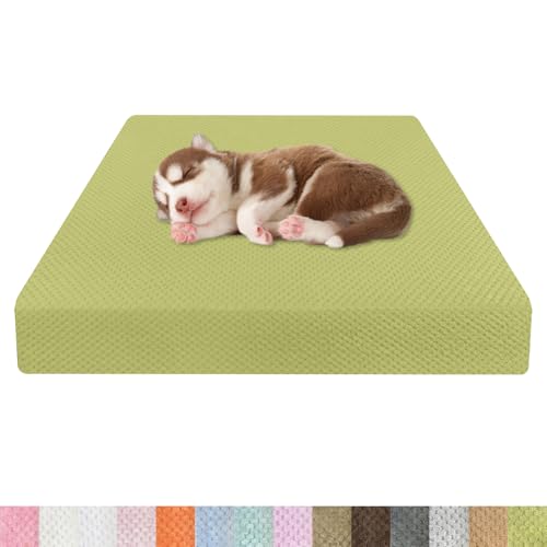 Kimgull Orthopädisches Hundebett Ananasstoff Hundematte 35D Schwamm Hundesofa Dog Bed rutschfest und Komfortabel Hundecouch Grosse Hunde mittelgroße Kleine 140x100x15cm Farbe48 FruchtgrüN Kimgull Orthopädisches Hundebett Ananasstoff Hundematte 35D Schwamm Hundesofa Dog Bed rutschfest und Komfortabel Hundecouch Grosse Hunde mittelgroße Kleine 140x100x15cm Farbe48 FruchtgrüN von Kimgull