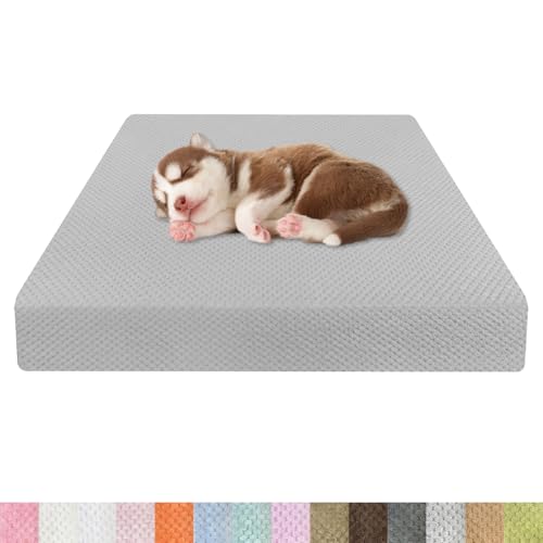 Kimgull Orthopädisches Hundebett Ananasstoff Hundematte 35D Schwamm Hundesofa Dog Bed rutschfest und Komfortabel Hundecouch Grosse Hunde mittelgroße Kleine 140x105x8cm Farbe46 Hellgrau Kimgull Orthopädisches Hundebett Ananasstoff Hundematte 35D Schwamm Hundesofa Dog Bed rutschfest und Komfortabel Hundecouch Grosse Hunde mittelgroße Kleine 140x105x8cm Farbe46 Hellgrau von Kimgull