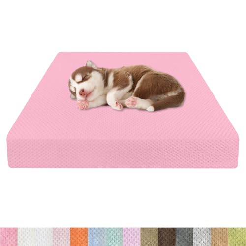 Kimgull Orthopädisches Hundebett Ananasstoff Hundematte 35D Schwamm Hundesofa Dog Bed rutschfest und Komfortabel Hundecouch Grosse Hunde mittelgroße Kleine 55x40x6cm Farbe24 Rosa Kimgull Orthopädisches Hundebett Ananasstoff Hundematte 35D Schwamm Hundesofa Dog Bed rutschfest und Komfortabel Hundecouch Grosse Hunde mittelgroße Kleine 55x40x6cm Farbe24 Rosa von Kimgull