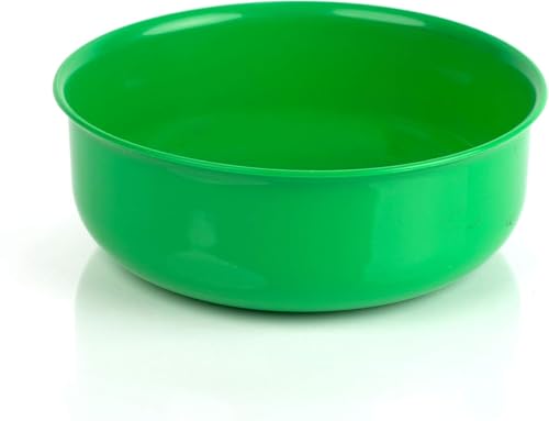 Kimmel Schüssel Schale Müsli Suppe Kunststoff Plastik Mehrweg bruchsicher stapelbar 10 cm, Grün von Kimmel