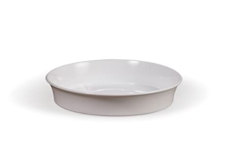 Kimmel Blumentopf Untersetzer Pflanztopfuntersetzer Ø 8 cm, Weiß von Kimmel