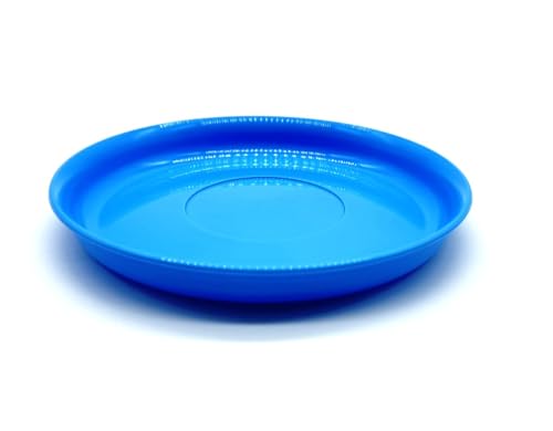 Kimmel 21-000-2108 Kindergeschirr Untertasse bruchsicher stapelbar Mehrweg, Kunststoff, Hellblau von Kimmel